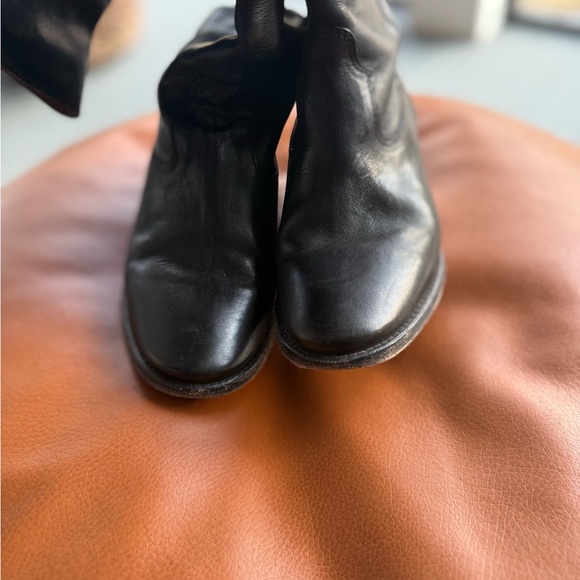 Isabel Marant Womens EU 38 Black Leather Riding Boots - Picture 5 of 12